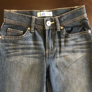 L.E.I. Chelsea Lowrise Boot Jeans